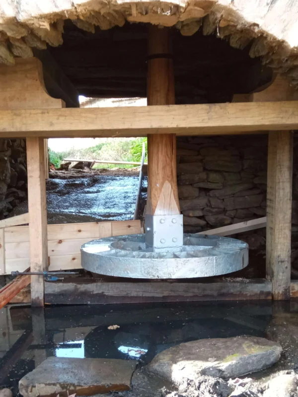 Restauración antiguo molino en Castrillo de la Valduerna