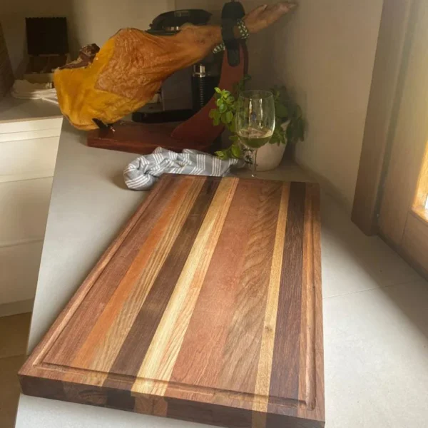 tabla de cortar de madera